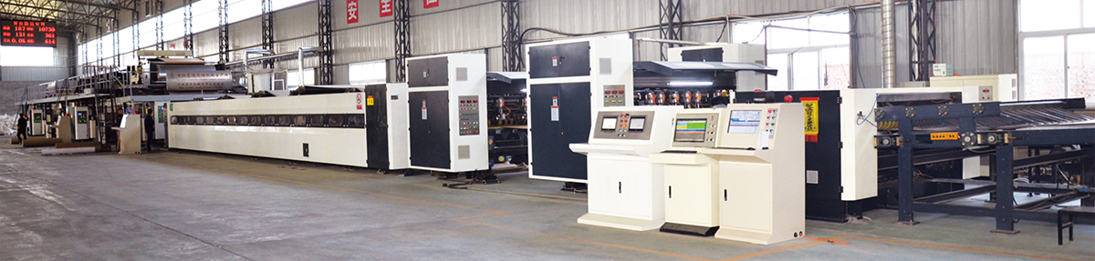 Ligne de production de carton ondulé