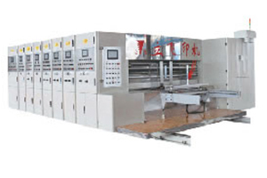 Machine d’impression flexo et mortaiseuse