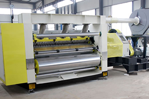 Machine à Onduler Simple Face pour Carton Ondulé